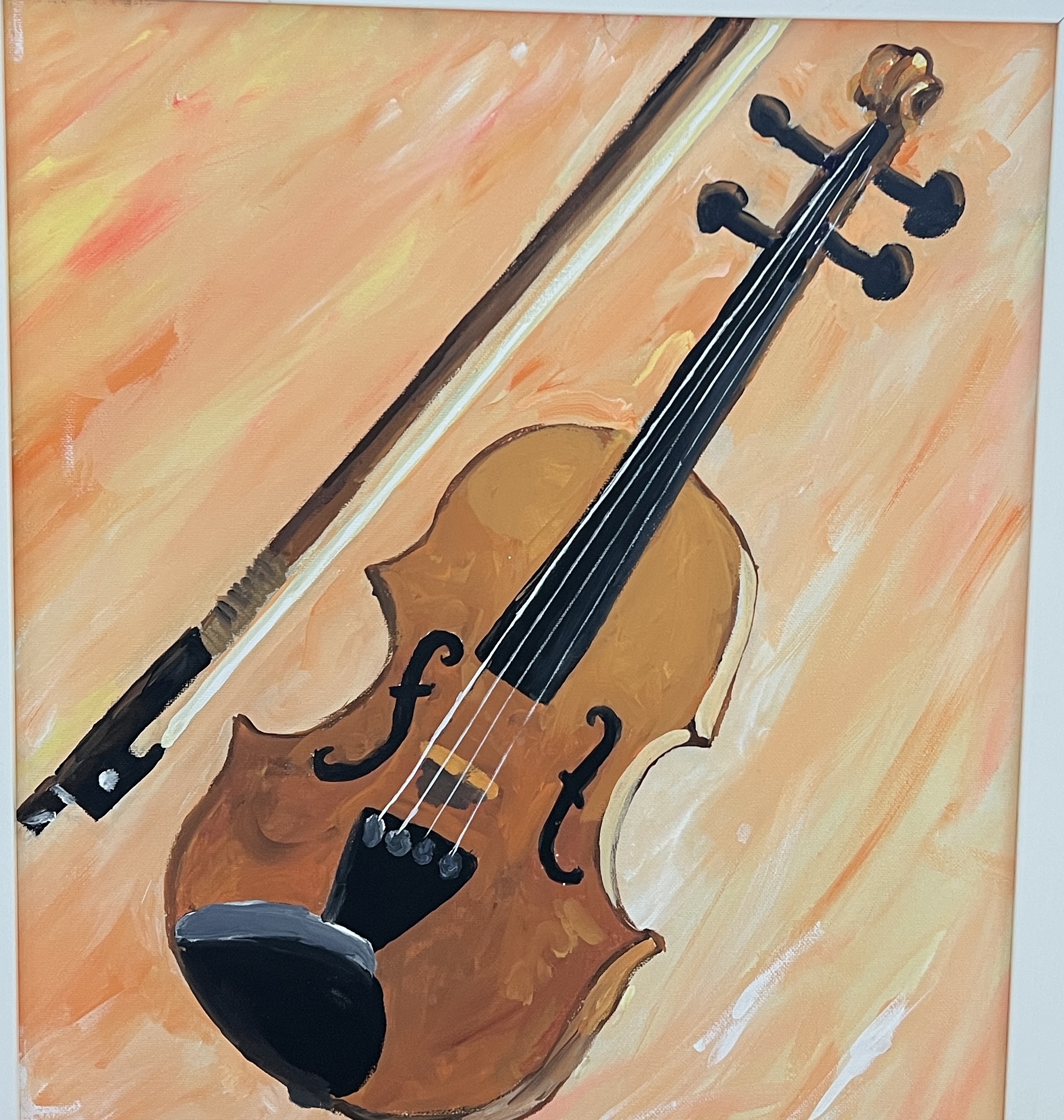 Traditional artwork - vertical piece