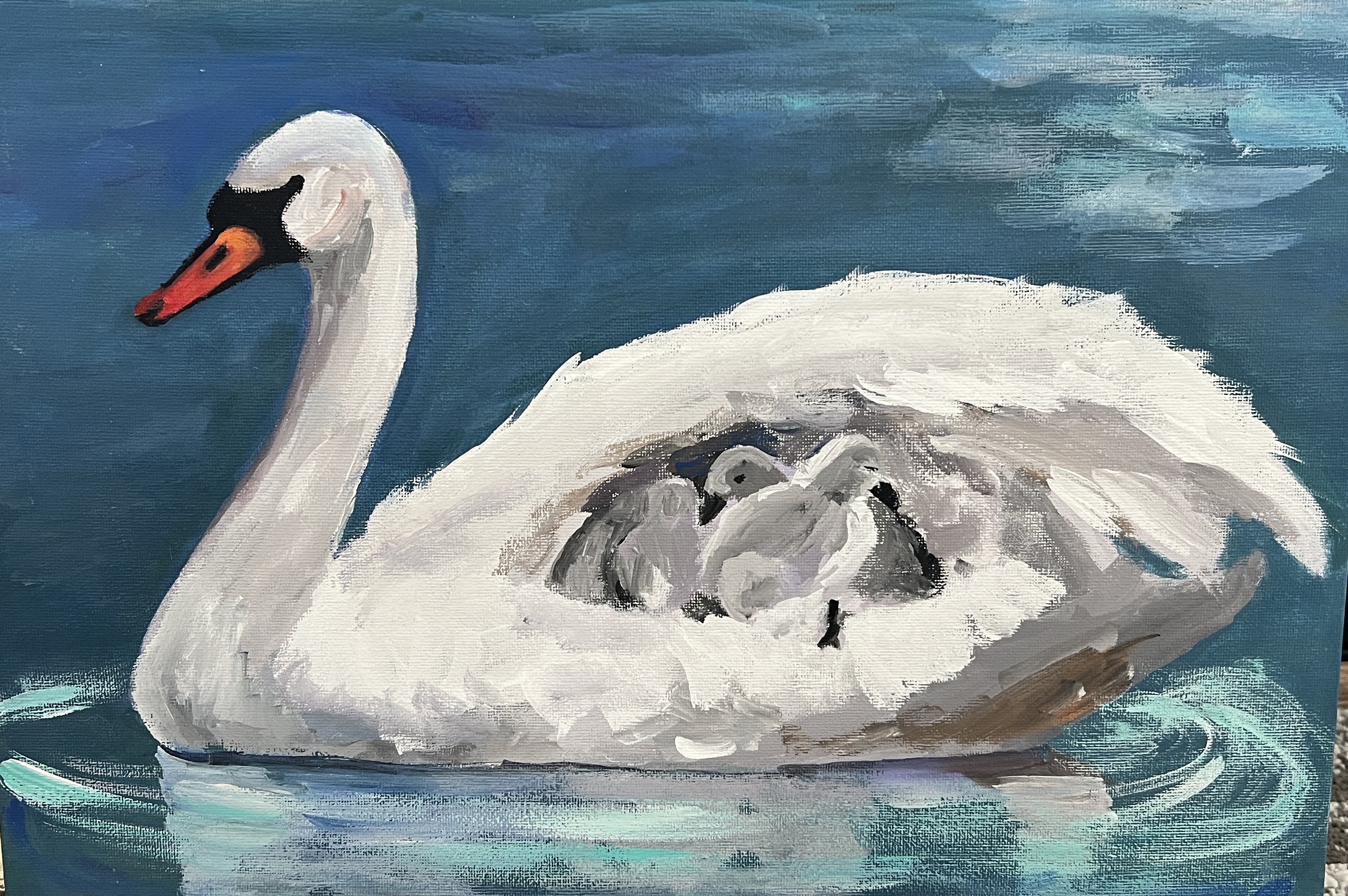 Traditional artwork - horizontal piece