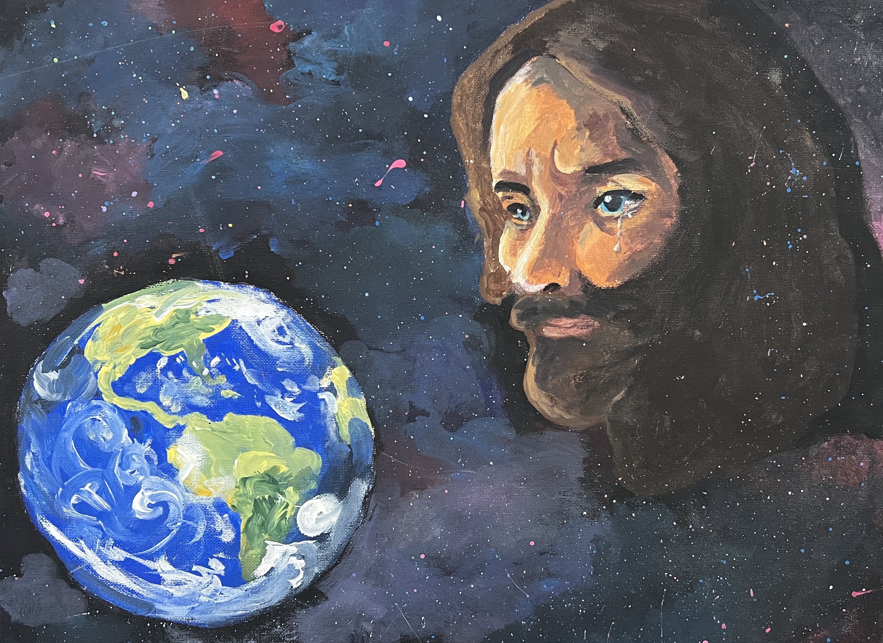 Traditional artwork - horizontal piece